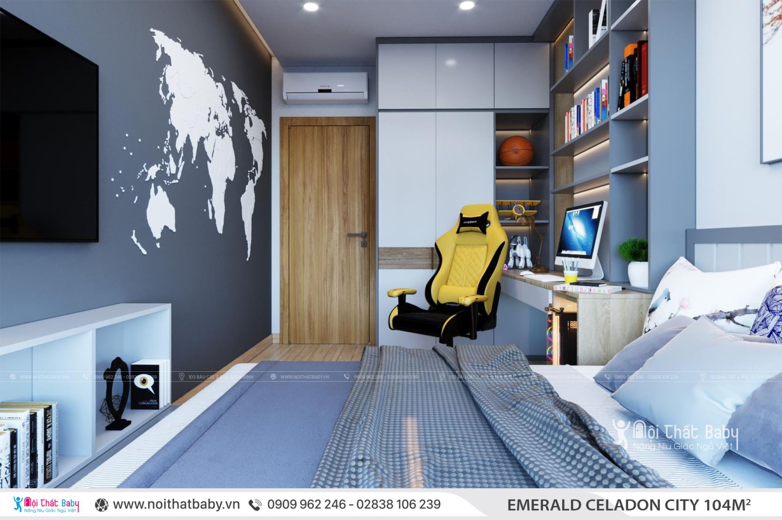 Tổng hợp các mẫu thiết kế nội thất Chung cư Emerald Celadon City